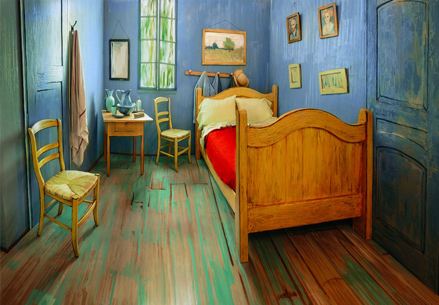 van-gogh-room-airbnb-art-institute-chicago-4