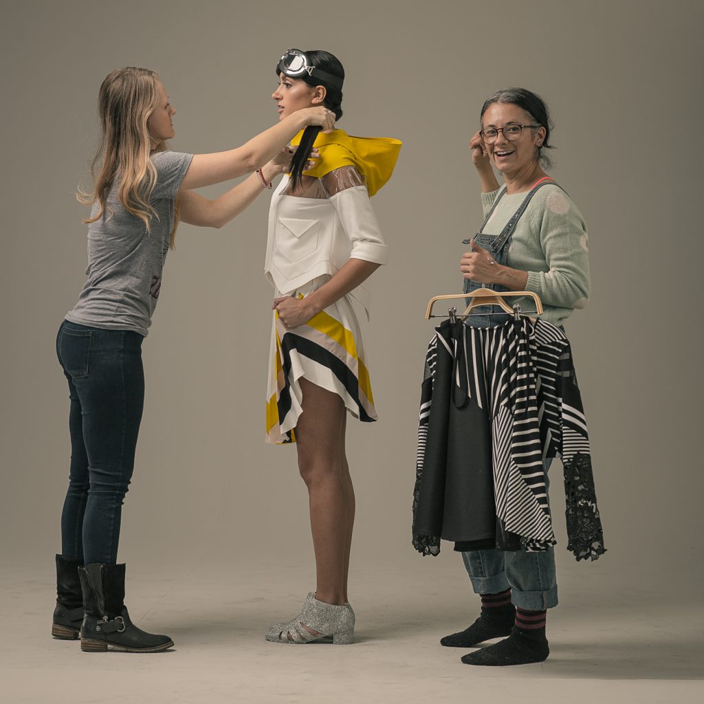 Above: Valerie Mayen(right) – YellowCake Shop